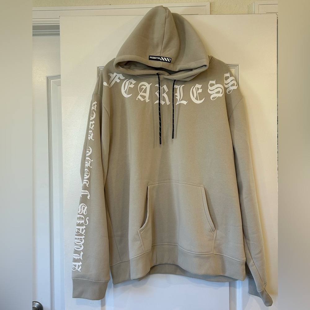 NWT RGSTR Fearless Hoodie - Picture 5 of 13